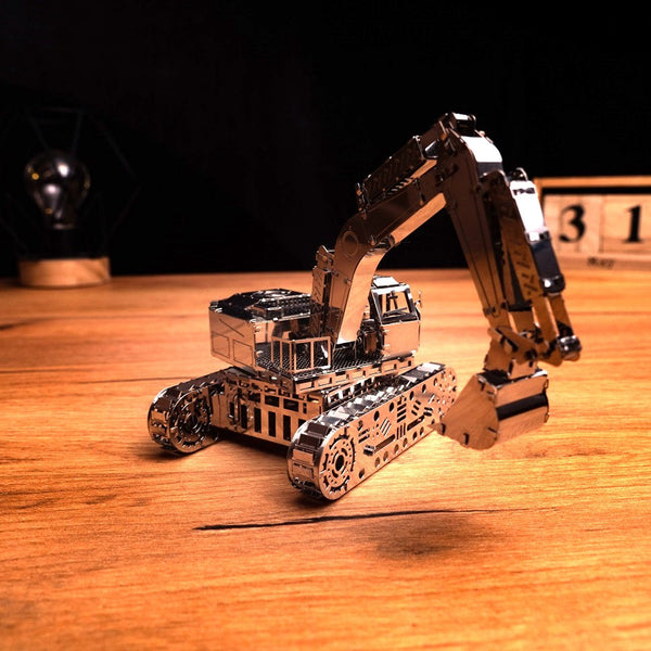 Metal Time Tireless Digger Excavator – Metal Model Kit