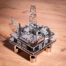 Metal Time Treasure Finder Oil Rig – Metal Model Kit