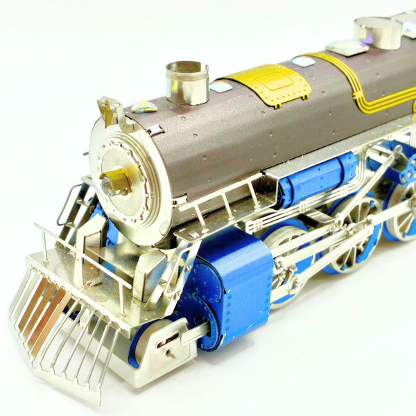Metal Time Polar Steel Magic Express Train (Color) with Swarovski Crystals – Metal Model Kit
