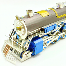 Metal Time Polar Steel Magic Express Train (Color) with Swarovski Crystals – Metal Model Kit