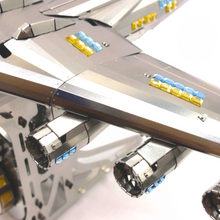 Metal Time An-225 Mriya with Swarovski Crystals – Metal Model Kit