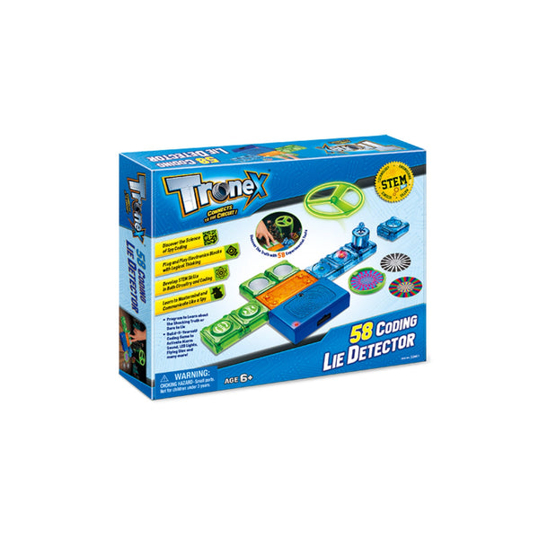 NNEDSZ Tronex 58 Coding Lie Detector STEM Toy Build Your Own Learning Kit