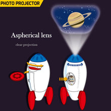 NNEDSZ Rocket Projector Night Light Kids STEM Toy - Outer Space Planet