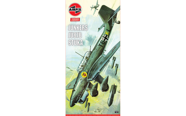 Airfix 1/24 Junkers Ju 87B Stuka A18002V box art