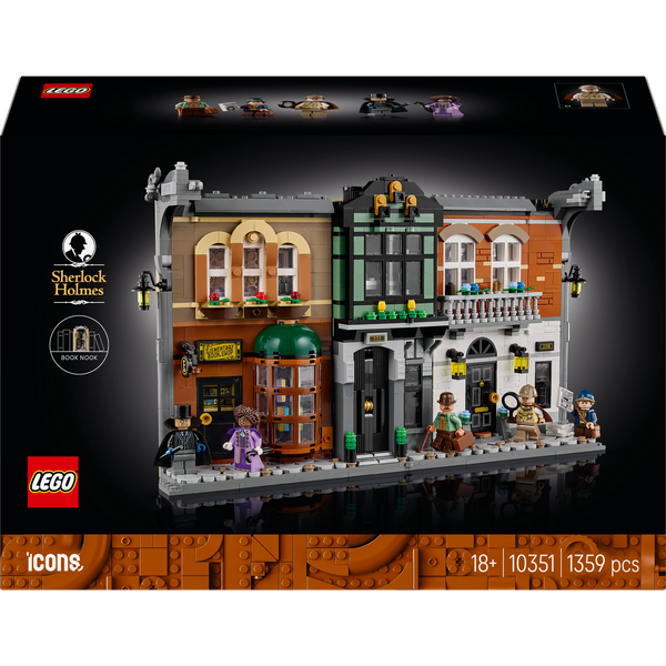 LEGO Icons Sherlock Holmes Book Nook 10351