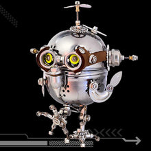 Steampunk Mechanical Owl Egg Metal Model Kit (110 Pieces)