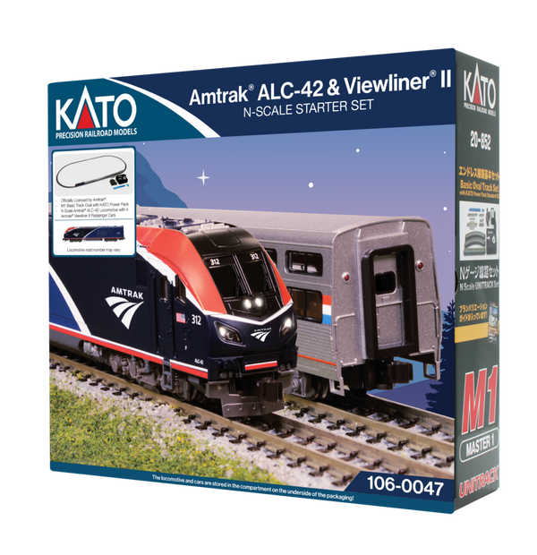 Kato N Amtrak ALC-42 & Viewliner II Starter Set