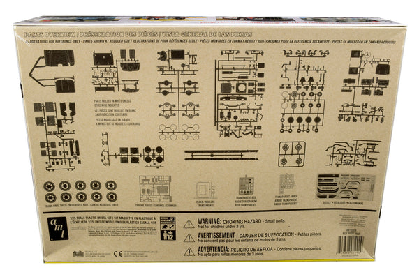 Skill 3 Model Kit Mack R685ST Semi Tractor Truck 1/25 Scale Model by AMT-1