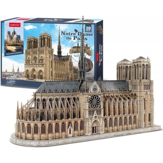 CubicFun Notre-Dame Cathedral 3D Puzzle