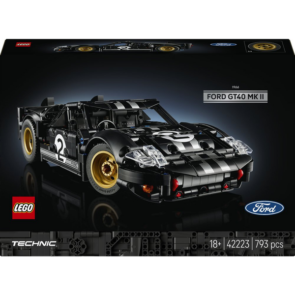 LEGO Technic 1966 Ford GT40 MkII Race Car 42223