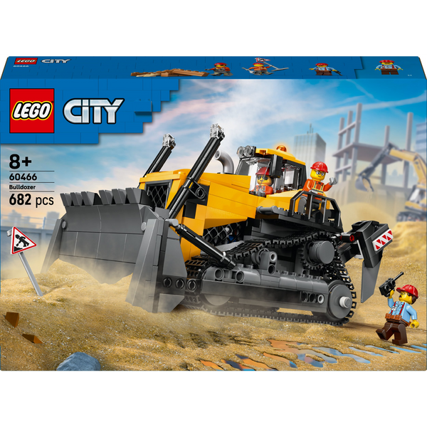 LEGO City Yellow Bulldozer 60466