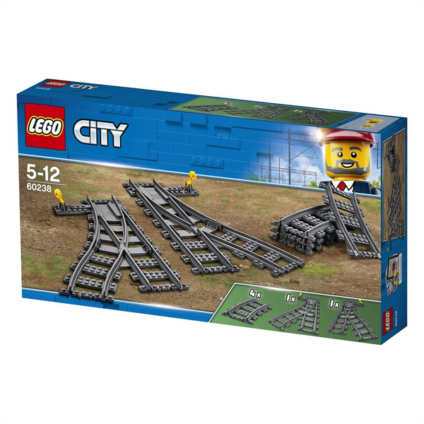 LEGO City Train Switch Tracks