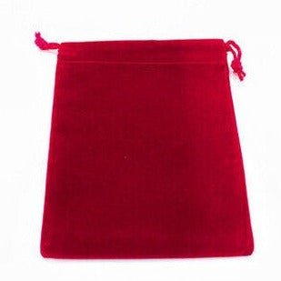 Chessex - Small Suedecloth Dice Bag - Red