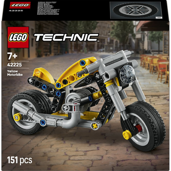 LEGO Technic Yellow Motorcycle 42225