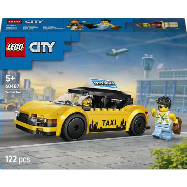 LEGO City Yellow Taxi 60487
