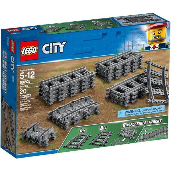 LEGO City Train Tracks