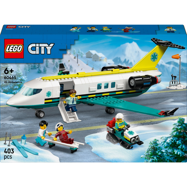LEGO City Emergency Rescue Plane 60465