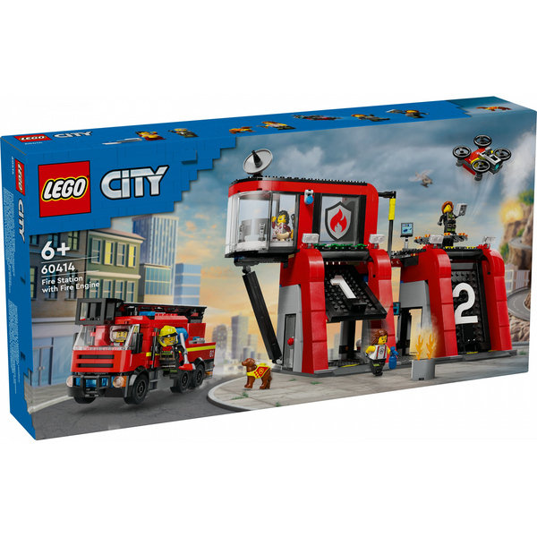 LEGO City Fire Station and Fire Truck