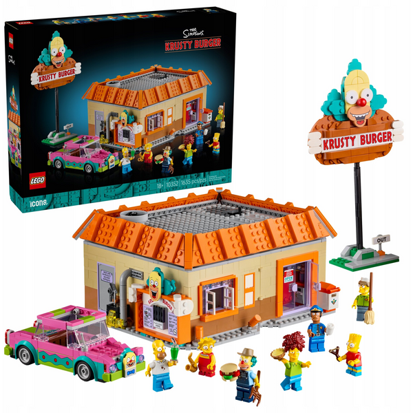 LEGO Icons The Simpsons: Krusty Burger 10352