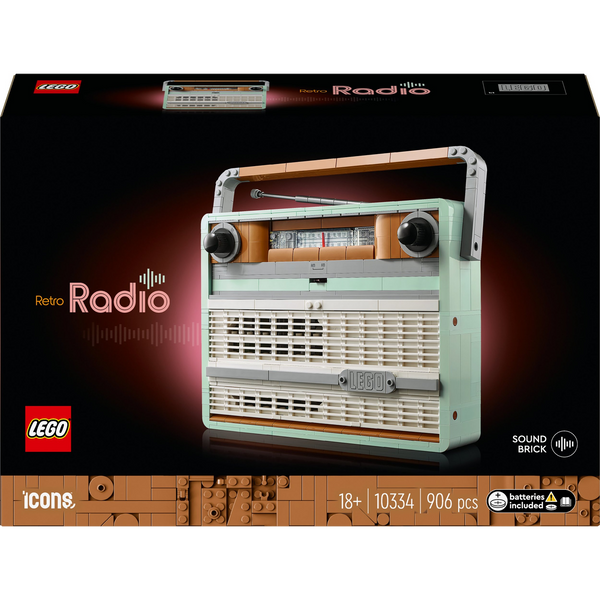 LEGO Icons Retro Radio 10334