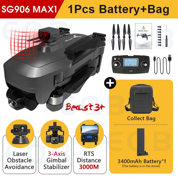 Professional 4K Camera Obstacle Quadcopter 5G FPV Professional Drones