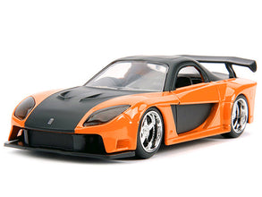 Han's Mazda RX-7 RHD (Right Hand Drive) Orange Metallic and Black 