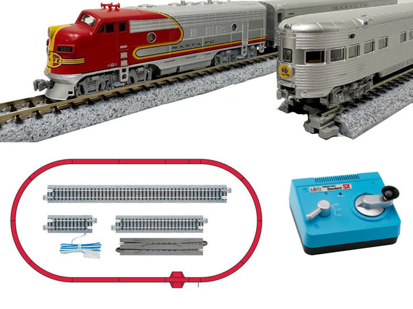 Kato N Santa Fe Super Chief Starter Set 106-0018