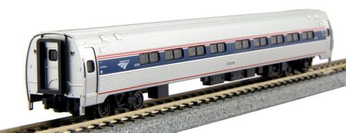 Kato N Amfleet I Phase VI cars