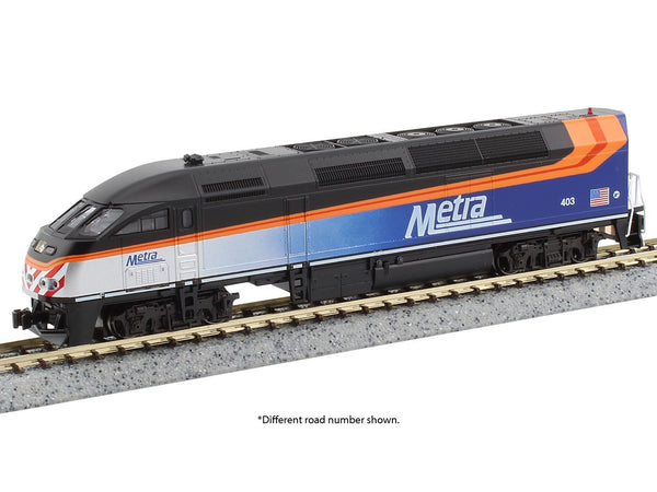 Kato N MP36PH Chicago Metra 424