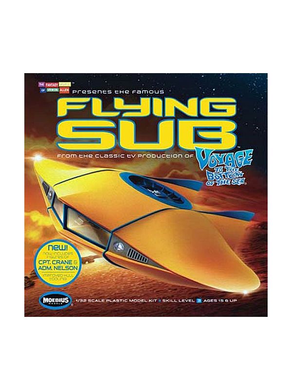Moebius 1/32 Flying Sub Voyage to the Bottom of the Sea 817