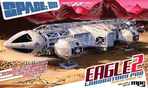 MPC 1/48 Space 1999 Eagle II with Lab Pod 923 box art