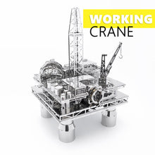 Metal Time Treasure Finder Oil Rig – Metal Model Kit
