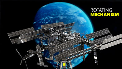 Metal Time Astronauts Lodge Space Station – Metal Model Kit