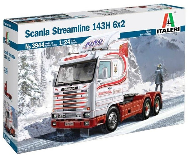 Italeri 1/24 Scania 143H Streamline 6x2 box art