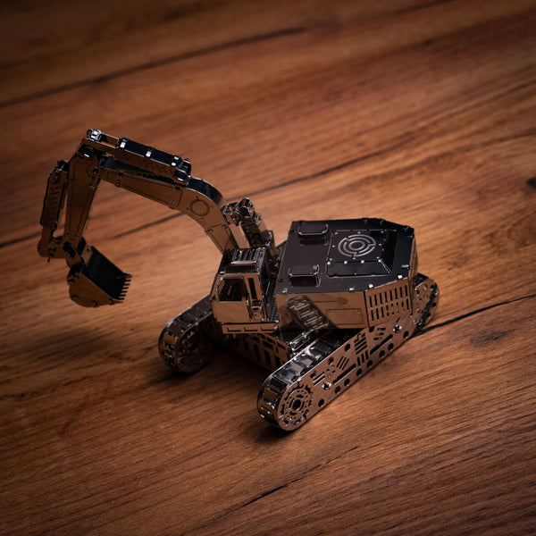 Metal Time Tireless Digger Excavator – Metal Model Kit