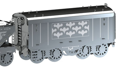 Metal Time Heavy Loco Freight Train – Metal Model Kit