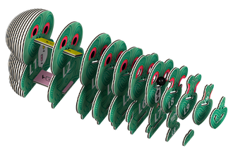 EUGY Tiki 3D Puzzle